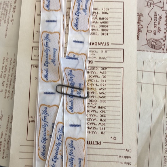 Personal Charm Woven Labels - Picture 5 of 10